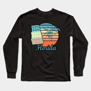 Del Boca Vista Florida Long Sleeve T-Shirt